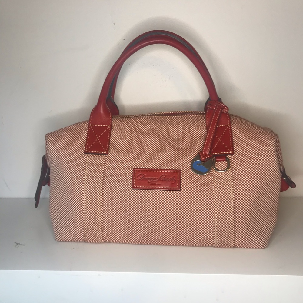 Dooney & Bourke Birdseye Fabric Duffel